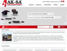 Tablet Screenshot of aksaotomotiv.com